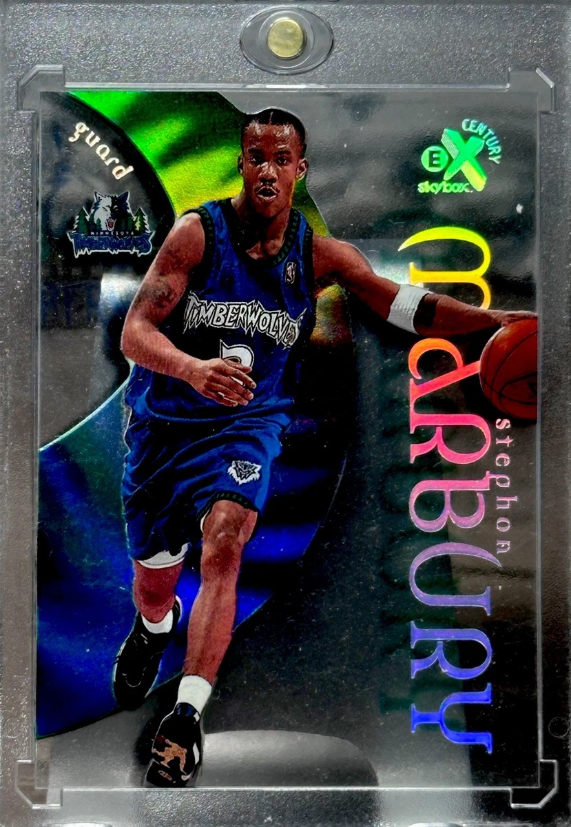 Topps Stephon Marbury Basketball Minnesota Timberwolves Sports