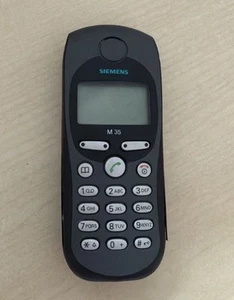 SIEMENS M35i Vintage Mobiltelefon Händler Rechnung Garantie, Geprüft, Black - Picture 1 of 2