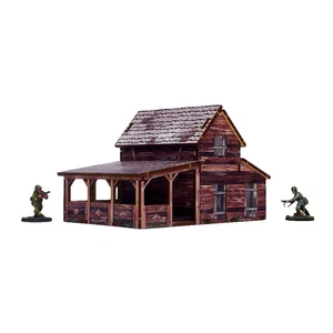 Bolt Action WW2 Ostfront Village Workshop (Painted) - Picture 1 of 1