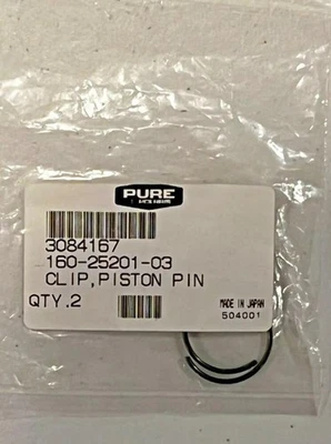 Polaris Storm XCF SPX Magnum Sportsman Trail Boss Piston Pin Clip 3084167 QTY 2 - Image 1 of 4