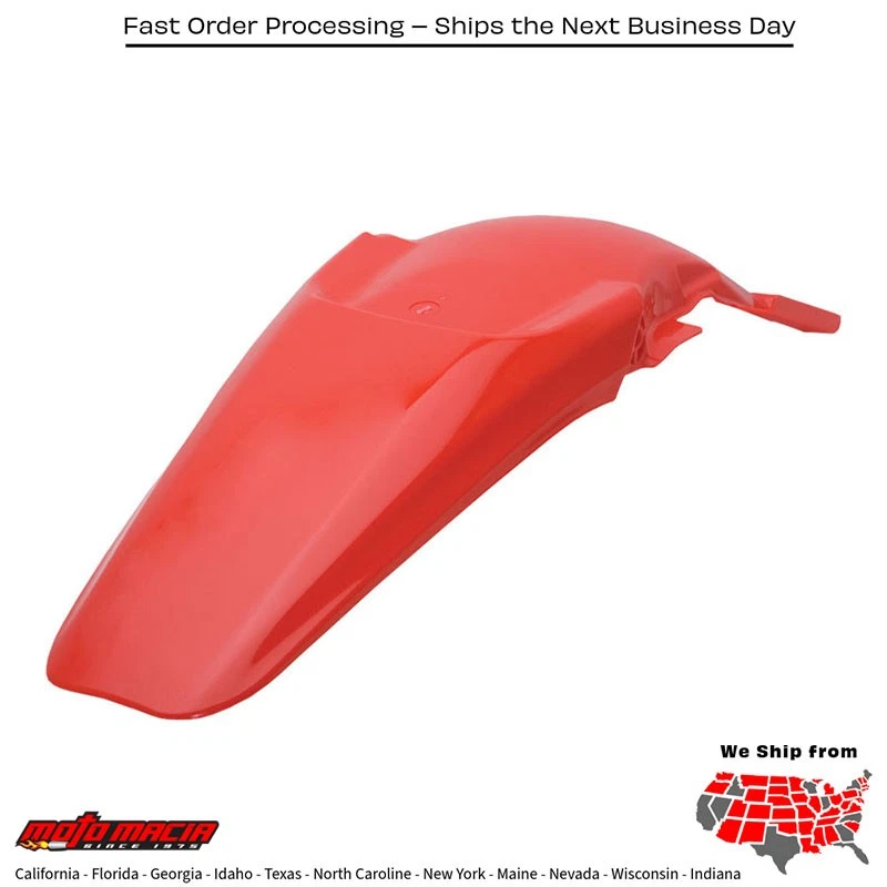 Guardabarros trasero rojo honda crf150r 2007-2025 honda crf150rb Expert 2007-2021 Foto 1 de 1