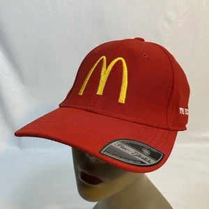 Gorra McDonalds Me Encanta I’m Lovin’ It ajustada roja talla única flexible elástica NUEVA - Imagen 1 de 9