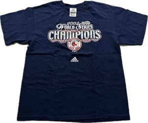 Boston Red Sox Adidas 2004 World Series Champions Mens T Shirt Size Medium - Picture 1 of 2