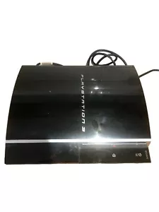PlayStation 3 PS3 Original Fat Console (Turn off after second)-spares or repairs - Picture 1 of 8