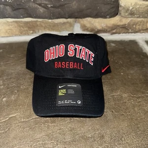 Nike Unisex Ball Hats Caps-- Ohio State Buckeyes Baseball -- One Size - Picture 1 of 3