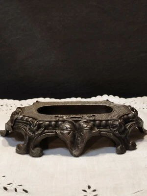 Ancien Pyrogène de Table en Fonte de Fer XIX ème Marque TUSEY . - Photo 1/4