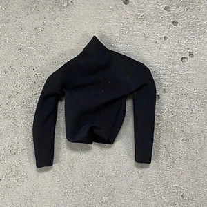 SU-CP-BK: Black Long Sleeve compression shirt for 6"~7" Muscular Body - Picture 1 of 4