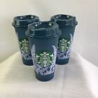 Starbucks New Never used Set of 3 Vintage To Go Cups with Lids