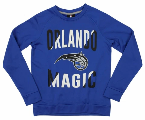 Outerstuff NBA Youth/Kids Orlando Magic Performance Fleece Crew Neck Sweatshirt Cover