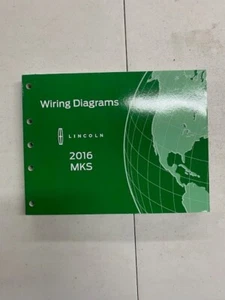 2016 Lincoln MKS Factory Shop Wiring Diagram Manual Paper Book SKU11 - Picture 1 of 1