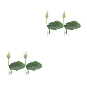 2 Count Bed Artificial Leaves Betta Hammock - Zdjęcie 1 z 12