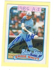 Autographed Toronto Blue Jays All Years 20% off after 4 Avg EX FREE SHIPPING