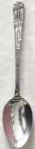 1933 antiker Sterling Souvenir Löffel Chicago Weltausstellung Ein Jahrhundert Fortschritt - Bild 1 von 6