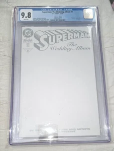 Superman: The Wedding Album -CGC 9.8 4408531014 Collectors Embossed Variant 1996 - Picture 1 of 3