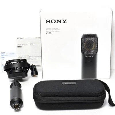 Sony C-80 CondenserMicrophone, Home Studio Microphone, high sound quality, "New" - Image 1 of 4