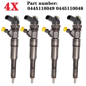 4X Diesel Fuel Injector 0445110049 for BMW Land Rover Freelander Opel Omega B - Picture 1 of 7