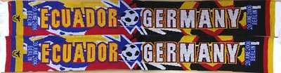 Ecuador - Deutschland Fanschal Schal Fussball Germany scarf Berlin WM06 #080 - Bild 1 von 2