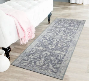 Better Homes & Gardens Blue Persian Non-Skid Indoor 2' x 7' Runner Rug,Blue - Picture 1 of 11
