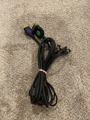Monster Cable S-Video (Used) for Original Xbox & PLAYSTATION COMBO **RARE** - Image 1 of 4