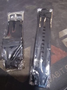 Invicta Subaqua Noma III Band OEM 28mm Black Strap Silver Signature Buckle - Picture 1 of 3
