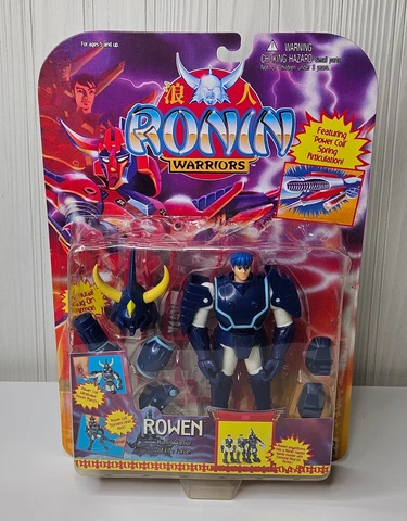 1995 Playmates Ronin Warriors Rowen Life Force Action Figure Toy 1990s NOS Cover