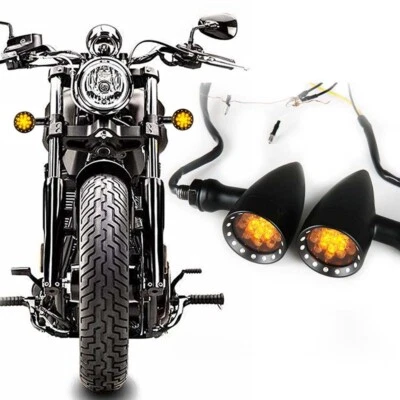 Luz intermitente LED intermitente de señal de giro para motocicleta Honda Shadow Aero 1100 VT1100C3 750 Foto 1 de 4