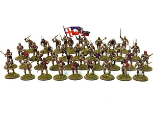 RICHARD III KNIGHTS ARMY 38 28mm painted historical wargames MEDIEVAL HYW - Picture 1 of 6