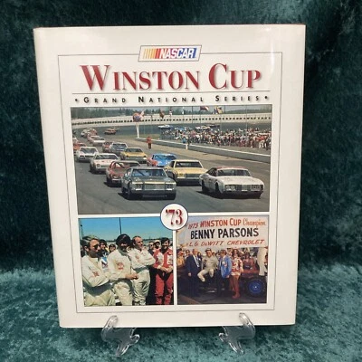 Winston Cup 1973 Yearbook NASCAR Benny Parsons 1st, Bobby Allison, Petty - Image 1 of 4