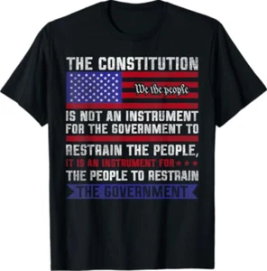 The Constitution Is An Instrument - US Patriotic T-Shirt - Picture 1 of 8