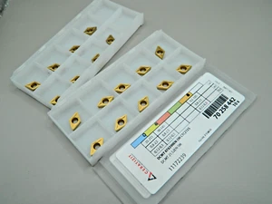 18x Wendeschneidplatten CERATIZIT DCMT 070208EN-SM CTC2135 Carbide Inserts - Picture 1 of 5