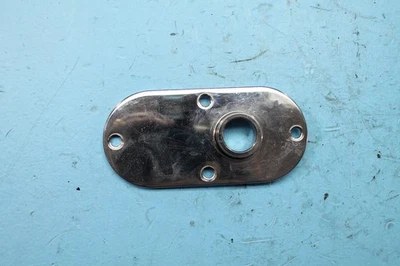 1456 98 HARLEY-DAVIDSON DYNA CHROME PRIMARY CHAIN INSPECTION PLATE COVER - Image 1 of 3