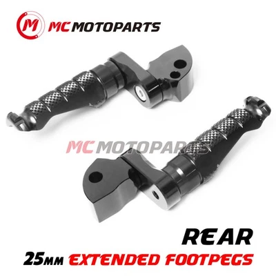 Para Triumph Street Triple 675/R 2007-2018 R-FIGHT 1 pulgada Clavijas traseras descensoras Foto 1 de 4