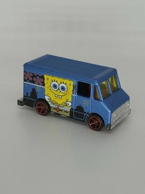 Hot Wheels Sponge Bob Square Pants Die Cast Delivery Truck 2012 Mattel X1669 - Image 1 of 4