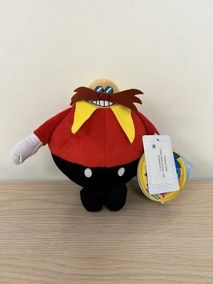 Sonic the Hedgehog DR. EGGMAN W13 9" Plush Jakks Pacific SEGA NEW - Image 1 of 4