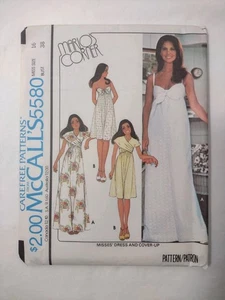 Vintage McCall's 5580 Muster ungeschnitten Marlo's Corner Collection Misses Kleid - Bild 1 von 2