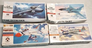 4x Hasegawa 1:72 F-106A, A-6E, B5N2, Thunderbird Model Kits Open Box USAF NAVY  - Bild 1 von 21