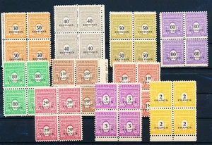 LS61496 France arc de triomph definitives blocks of 4 MNH - Picture 1 of 1