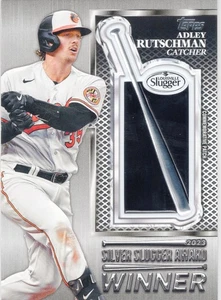 2024 Topps Adley Rutschman #SS-ARU Silver Slugger Award Winner Patches O's - Picture 1 of 2