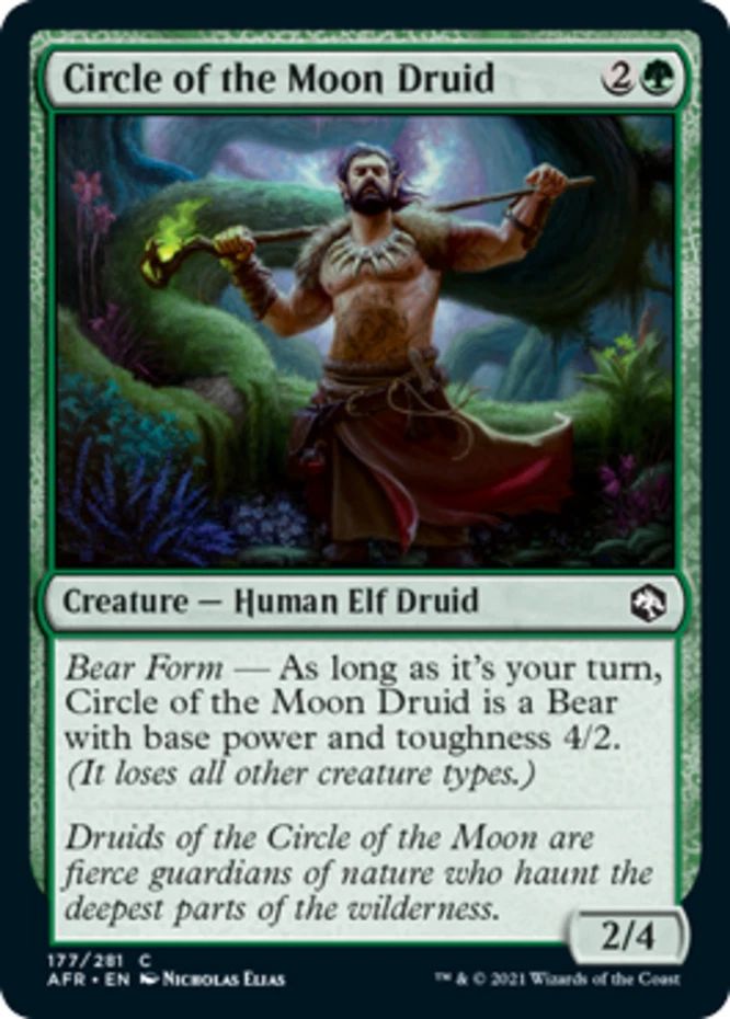 x1 Circle of the Moon Druid - Forgotten Realms - NM - MTG - Image 1 of 1
