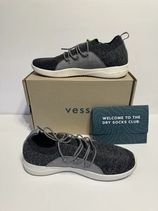 Vessi Cityscape Classic Charcoal Grey Waterproof Quality Sneaker M11 Pre-Owned - Picture 1 of 10