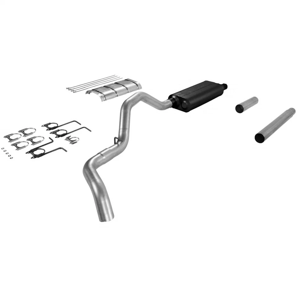 17198 Flowmaster Exhaust System for F250 Truck F350 Ford F-250 F-350 1987-1993 - Imagem 1 de 3