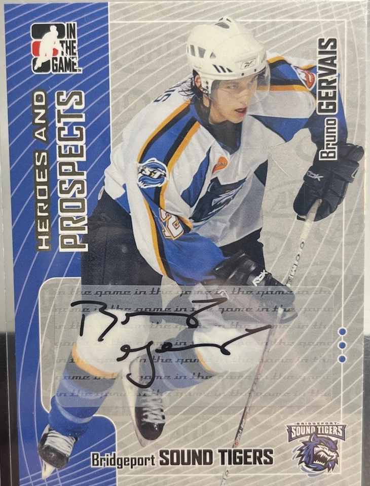 2006 In The Game Heroes & Prospects #269 Bruno Gervais AUTO STICKER - Image 1 of 1