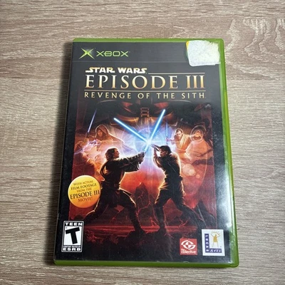 Star Wars : Episode 3 III - Revenge of the Sith (Xbox, 2004) Complete CIB ! - Image 1 of 4