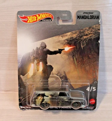 Hot Wheels 2022 Star Wars Mandalorian Car '64 GMC Panel Die-Cast Vehicle 1:64 Foto 1 de 4