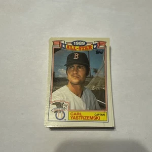 1989 TOPPS BRILLANTE 1988 ALL-STAR CONJUNTO CONMEMORATIVO 1-22 CARTAS DE Racks AL & NL - Imagen 1 de 4