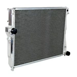 FOR 1999-2006 BMW E46 323Ci/323i/323is/325i/325xi/328i/330i MT Aluminum Radiator - Foto 1 di 5