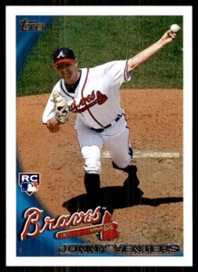 2010 Topps Update Jonny Venters RC Atlanta Braves #US-288 - Picture 1 of 2