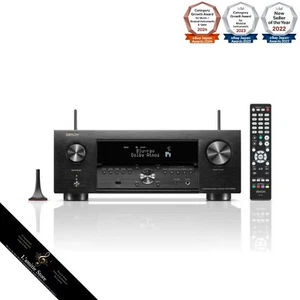 DENON AVR-X4800H 9.4 Channel AV Receiver 8K Ultra HD IMAX Enhanced AVRX4800H JP - Picture 1 of 9