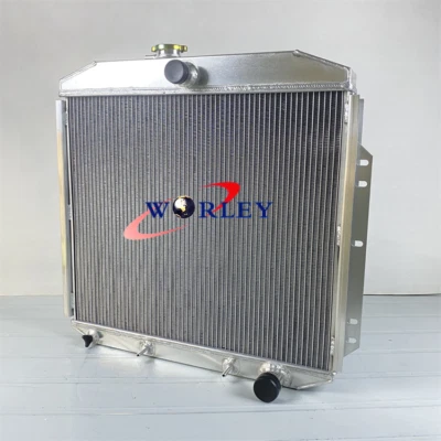 Radiador de aluminio para camioneta Ford Chevy V8 1957-1960 intercambiable Foto 1 de 4