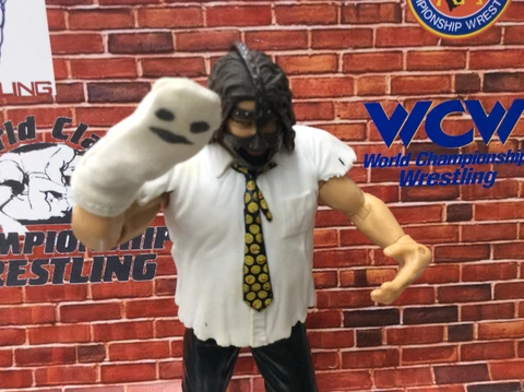 WWE Classic Superstars MANKIND Mick Foley Figure Hell In A Cell Jakks WWF Cover